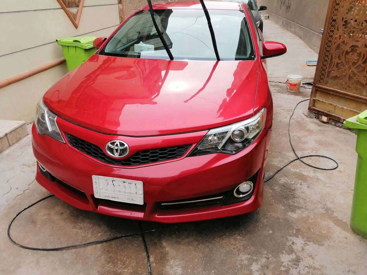 كامري موديل ٢٠١٢ محرك ٢٥٠٠ بيه قطع طبغ ابيع حزام بيه منضومة غاز ٦٠ لتر السياره خير من الله السعر ١٠٥ شده وخمسه وبيه مجال *********** مكاني بغداد
