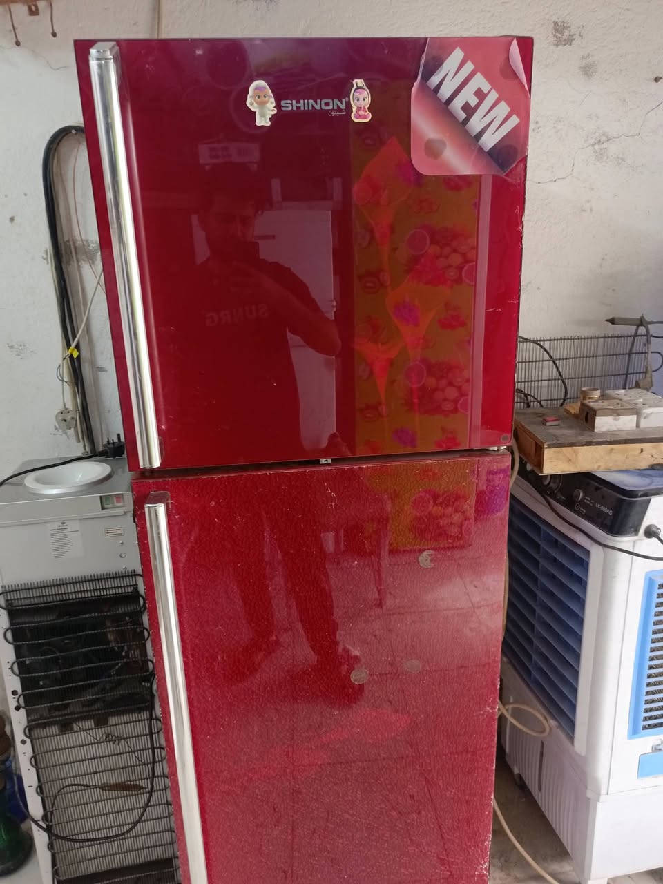 قرب حديقه الدب للبيع ارخص الاسعار شرط الشغل غسالات وثلاجات للبيع ومكيف***********
