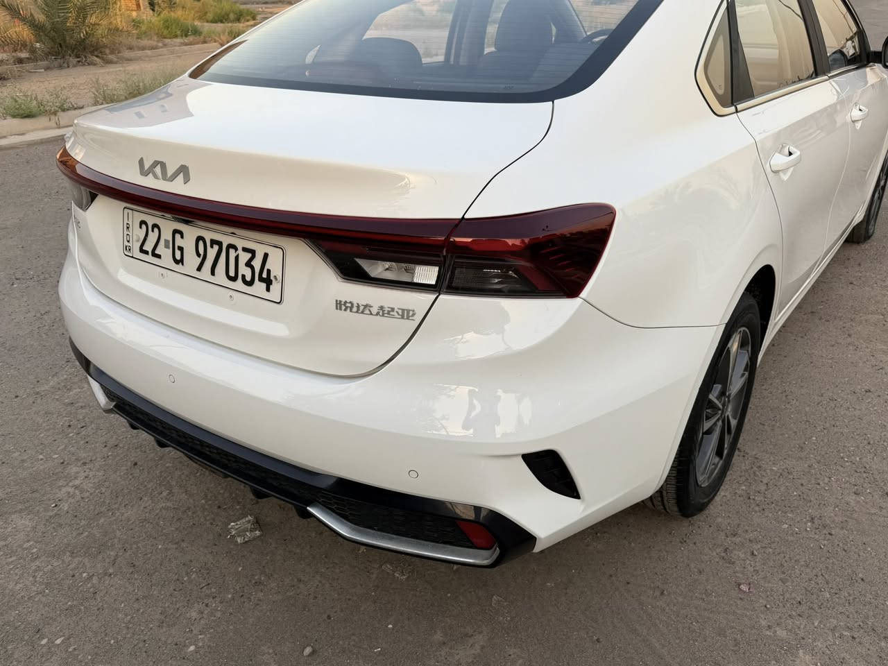 كيا كي 3 2024
رقم ربيل 

عداد المسافه45الف KM 

تجميع صيني محرك 1500 دبل نوزل

مكفوله كفالة عامه من الضربه او صبغ او التبديل

 

بصمه تشغيل 

حساسات اماميه خلفيه 

كشنات جلد 

تبريد بيانو

وضعيات قياده 

مرايه تعتيم

ويل كب 

لايت زينون

اشاير بالمري 

سلايت فتحة سقف

بك لايت ليد 

باقي مواصفات الفول معروفه

السيارة خير من الله وجاهزة من كلشي ومصروف عليها اهواي اضافيات 

 

السعر 138

مكان السياره بغداد 

 للأستفسار ***********
