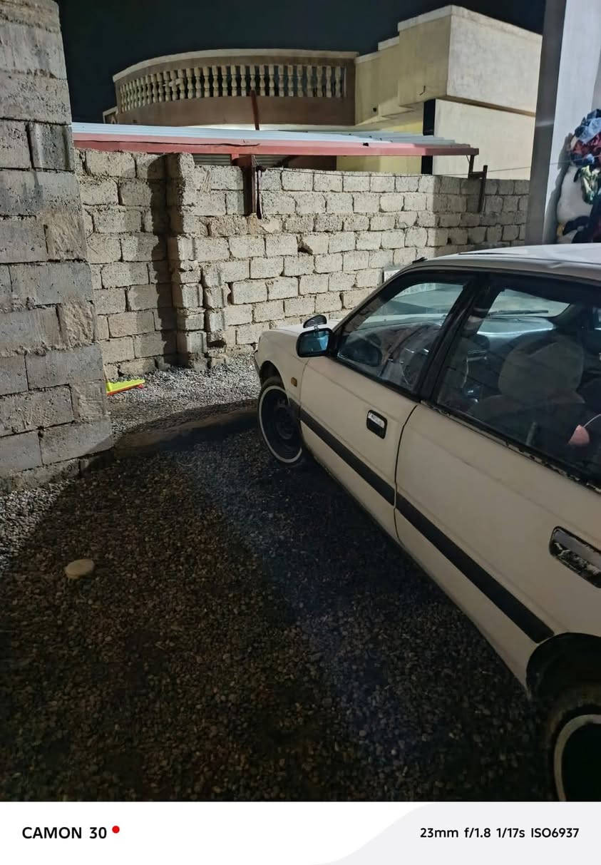 السلام عليكم
سياره مزاده 626
كير و محرك شرط 
كهربائيات كلها شغاله 
تدفئه شغاله 
الشرعي ما اندلو ابيع كفاله عشائر و دوله 
رقم صلاح الدين 
السعر 20و بيها مجال 
رقم الهاتف ***********
