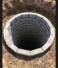 حفر وبناء وصب تستلمها جاهزه عرض متر ونص وقمج حسب طل07737272689 لتواصل