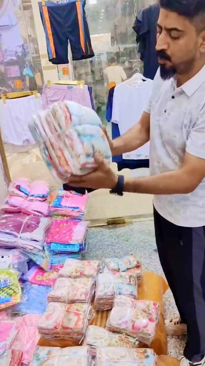 عيوني متابعينا ❤️‍🔥✨
 شاهد جمال العروض
دشداشه بناتي محير  كشمير خامه تجنن💯🔥
قياسات (١٤٠_١٥٠)
سعر الدرزن ٣٨ الف😍
الموديل الثاني
تراك بناتي 
قياسات( ٦٥ الى ٨٠)
سعر الدرزن ٣٦ الف❤️‍🔥
يوجد توصيل البصرة وجميع المحافظات ✨


**إذا كنت صاحب هذا الإعلان وتريد حذفه لأي سبب، رجاءا أرسل رسالة إلى الدعم الفني**
