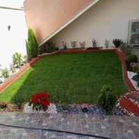 ديكورات حدائق • ترتيب حدائق • فرش ثيل
