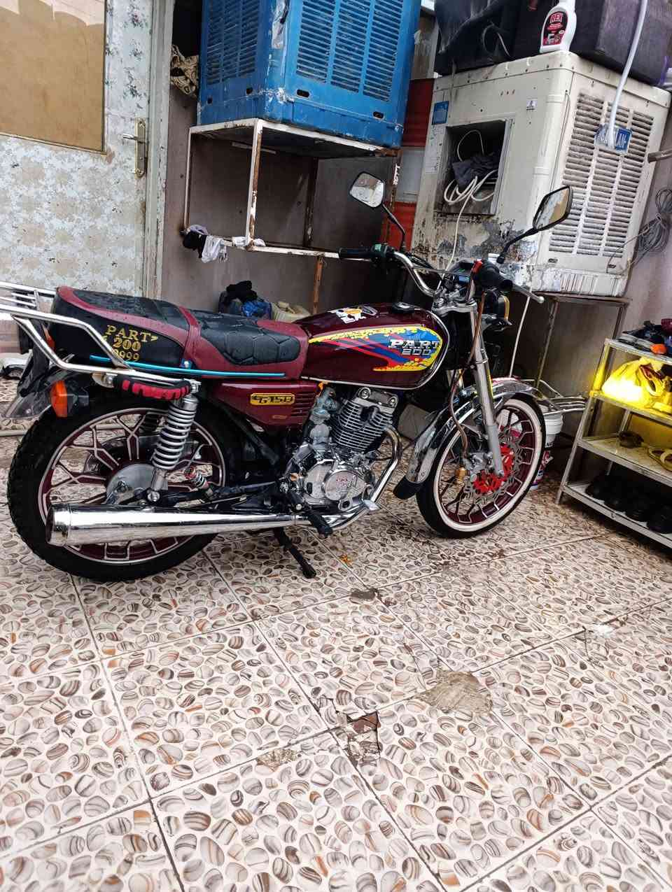 بارت. 🏍200 مرش سلف كامل كهربا شغال
مكنتو كبس منفيس اصلي 
عنوان اربيل
*********** ➡📲وتساب موجد ✅

***********

السعر 620الف بي حق جيه
 
بي حق جيه 
ملاحظه ➡محرك مكنه كبس ✅2024

❤🤍
