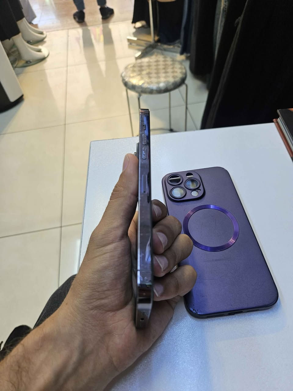 Iphone 14 Pro Max 
256 
ZAA
2 SIM
Battrey 78
نەکراوە و پاکە و کارتۆن و کێبڵی شەریکەشی لەگەڵە تەنیا  کەمێک وردە شوخی ئیتاری هەیە 
نرخی 579$ یان گۆڕینەوە بە ئەندرۆیدی 512 یان 1 تێرا السليمانية, العراق


**إذا كنت صاحب هذا الإعلان وتريد حذفه لأي سبب، رجاءا أرسل رسالة إلى الدعم الفني**