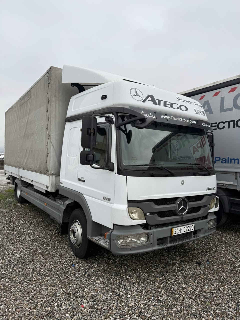 مارسىدس اتيكو 
موديل ٢٠١٢
حجم ٨١٨
تبريد 
هاف 
تعديل سرعة 
استوب كهربائي 
مكفول 
سنويه جديد 
طول ٦٢٠سم

***********
***********
*********** وتساب
