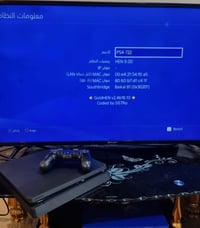 بلي 4 سلم مهكر نظام 9.00 بدون فلاش او قرص ذاكره 500GB  جهاز جديد نضيف ...