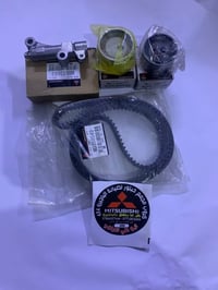 من مجمع حبتور لصيانة الباجيرو سياره الاج ابومرتضى  تبديل قايش تايمن كي...