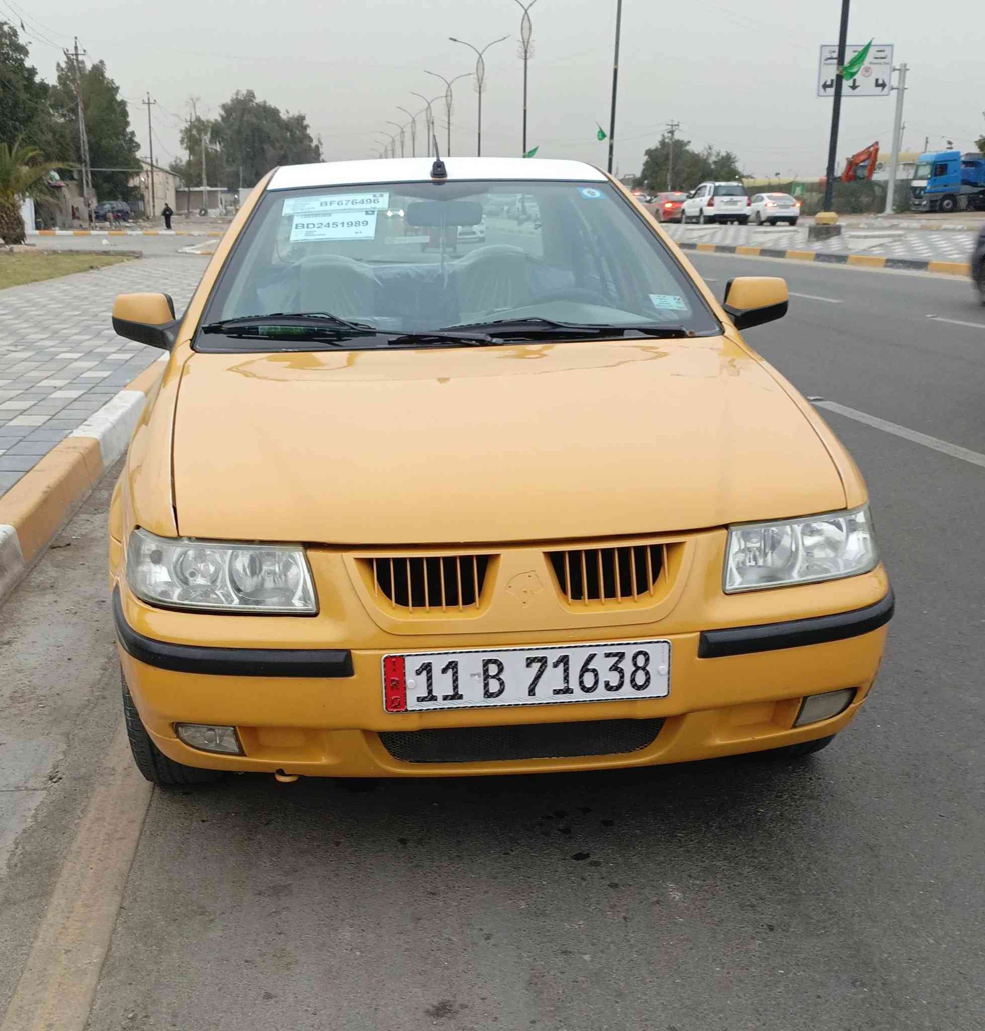 سلام عليكم
سمند موديل 12 كفاله من الضربه والتبديل 

مكينه كير جدديد

تبريد ثلج تدفئه صدر امامي خلفي جديد 

سياره جديده مابيهه نقص 

بيهه صبغ شي بسيط داير خلفي 

وشويه بالبنيد 

مصفره هيئه وغرامات وسنويه جديده

السعر 43 وبيهه مجال 

مكاني البلديات

***********
