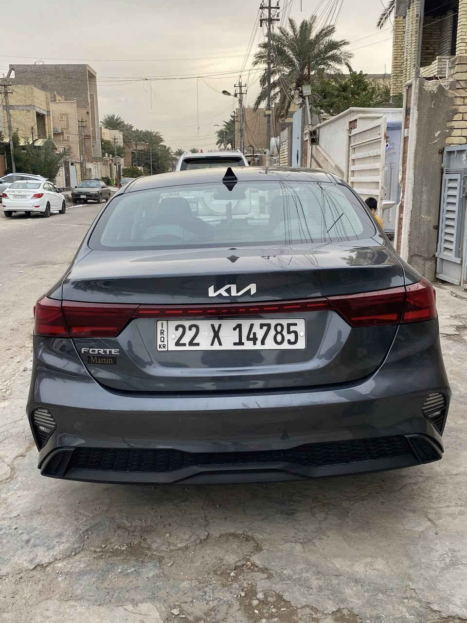 للبيع فورتي موديل 2023 سياره جديده بمعنه الكلمه حادثهه جاملغ وباب سايق بدون دواخل بجم كبس 
دخول جديد السياره ترقيم جديد مازداتهه والدعاميات بلاديه محرك 2000دوش 
نص مواصفات 
شاشه كار بلي 
تحمات قياده 
رادرات 
توقف ذاتي 
شاشه اعطال
مانع انزلاغ 
تحديد مسار 
ويل كب 
وهوايه بيهه بعد مواصفات 
رقم اربيل بسمي تحويل مباشر 
اتصل عل هذا الرقم 
***********
