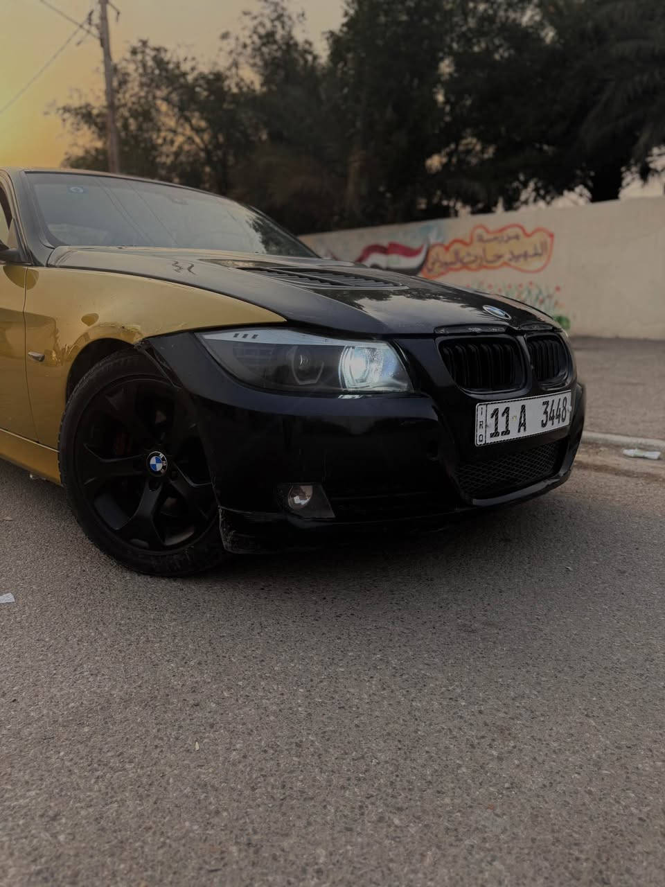 السلام عليكم BMW E90 تون توربو محرك N54
رقم بغداد مميز 4 ارقام مكرر حرف أ بسمي تحويل ثاني يوم بصمة تو كلر اصل عليها تزويد فلاتر و برمجة بنيد كاربون فايبر 
فجوج ام بور  لايتات محدثه  ام بور شاشة اندرويد كار بلي و ابل غرفه ام اشارة ترحيب عليها ادامة جديدة منضومة بانزين جديدة تخم تاير جديد كير مكينه جديد 
تفاصيل اكثر اتصال 
 *********** حيدر سعد 
بيع او مراوس بغداد, العراق
