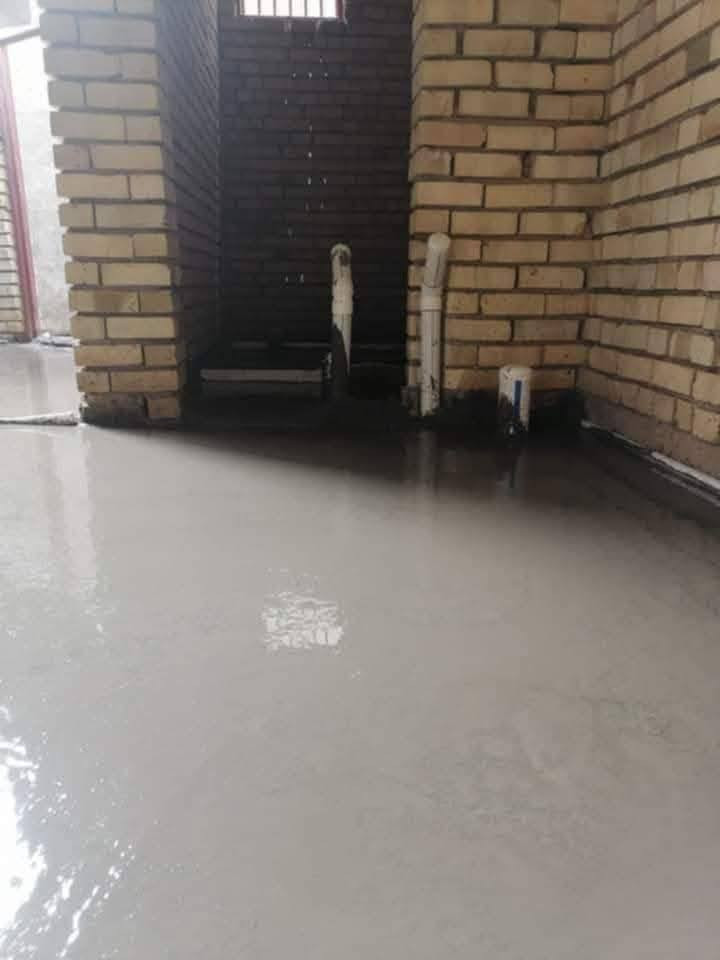 السلام عليكم توجد خباطه صب لكافت الارضيات للاتصال ***********
