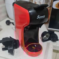 مكينة كهوة أوربي قالبين باودر وكبسولة  نظيفة مستعملة شي قليل  السعر ٣٠...