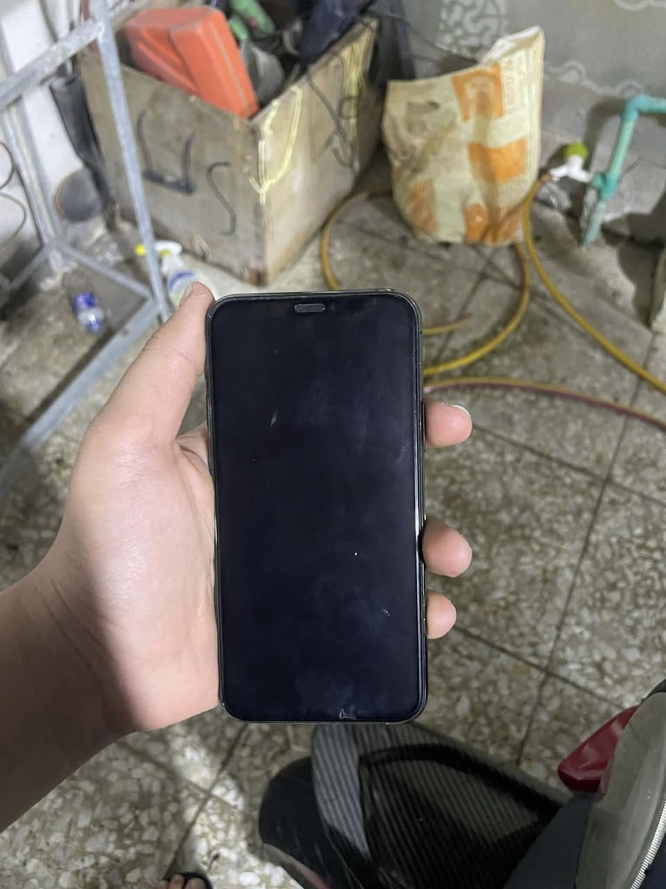 السلام عليكم ايفون 11برو فقط مو برو ماكس ذاكره 256بطاريه100مبدله ومبدل شاشه اخت الاصليه متحس بفرق لا بلمس ولا بشي كله شغال فيس ايدي شغال كله الجهاز شغال رايده210وبي مجال للشراي مكاني بغداد البنوك رقمي***********❤️
