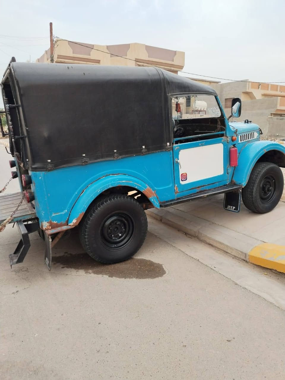 السلام عليكم جيب حضيرة للبيع سيارة جاهزة كير مكينة باور ستيرن داخل زيتوني بلادي الاستفسار ***********
