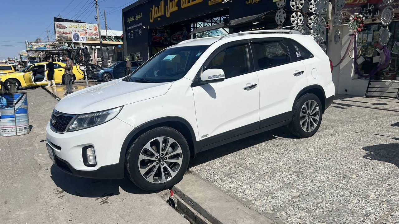 سورنتو 2013شكل 2014
محرك 6V
دفع رباعي 
نضافه خير من الله 
دوشمه جديده 
طخم تايرات جديد 
رقمها نينوى الجديد 
اني الشرعي
سعرها خاص او خبرني
مكاني موصل***********
سعر ٢٠٠$ ومجال
