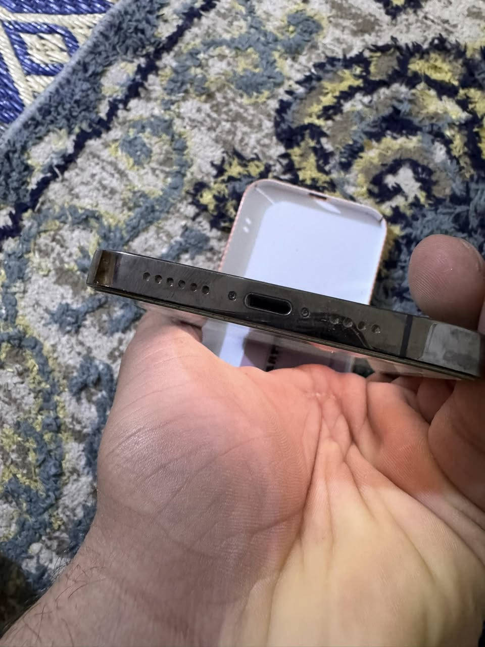 اللهم صل على محمد وال محمد 
13 برو ماكس 
ب84
ذ256
امريكي 
نموذج m 
مبدل شاشه اصليه 3 خيارات   بدلتها ب430 الف والقران 
+مثل ما موضح بلصوره كامره وحده طافيه من التحديث 
قيم بليرضي الله 
مكاني بغداد مدينه الصدر


**إذا كنت صاحب هذا الإعلان وتريد حذفه لأي سبب، رجاءا أرسل رسالة إلى الدعم الفني**