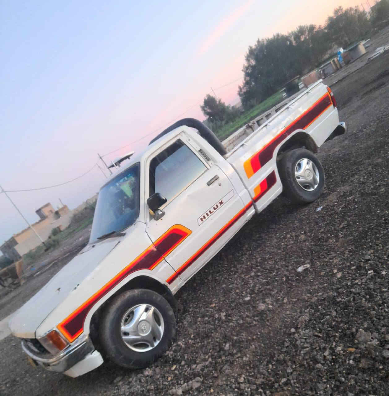 السلام عليكم
بيكم تيوتا تك قماره للبيع
رقم بغداد اصفر سنويه منتهيه
صاحبها الشرعي متوفي
كير ومحرك واكسن شرط النظافه
حداديه وكهربائيات شغاله
تايرات نص عمر
كشرها نظيف السياره جاهزه
سعرها ١٦ ورقه وبيها مجال بسيط
*********** اتصال
