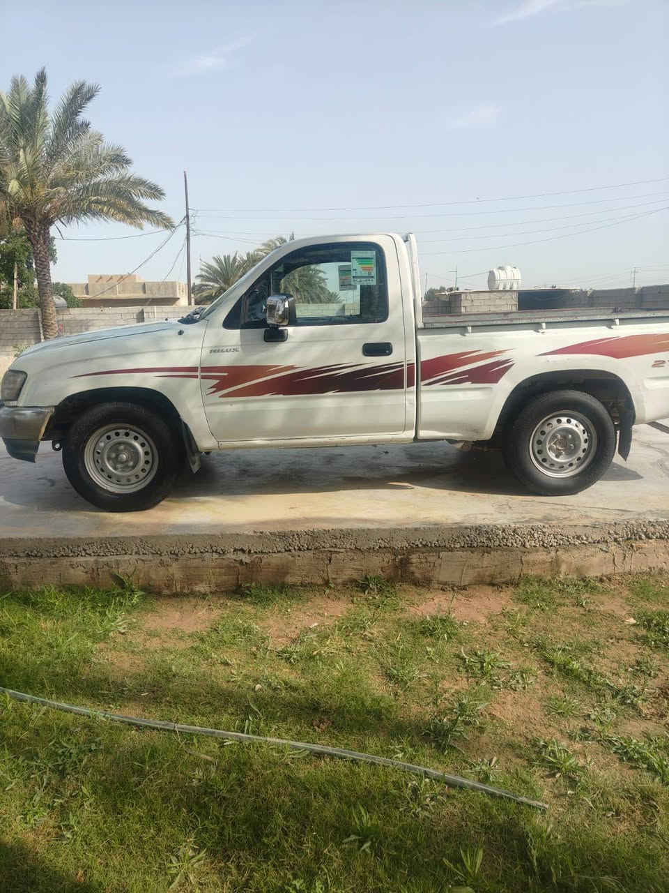سلام عليكم بيكم جمره 2003 مكينه وكير بل جيس تبريد عاطل تخم تاير رقم انبار بسمي شخصين مشروع وطني بائي دائره احولك سياره بيه سبق بنيد والقماره بيه سبق من فوق البنيد بيه اثر طخه مكان السياره بغداد تقاطع النهروان للاستفسار على الرقم *********** السعر 80 وبيها مجال
