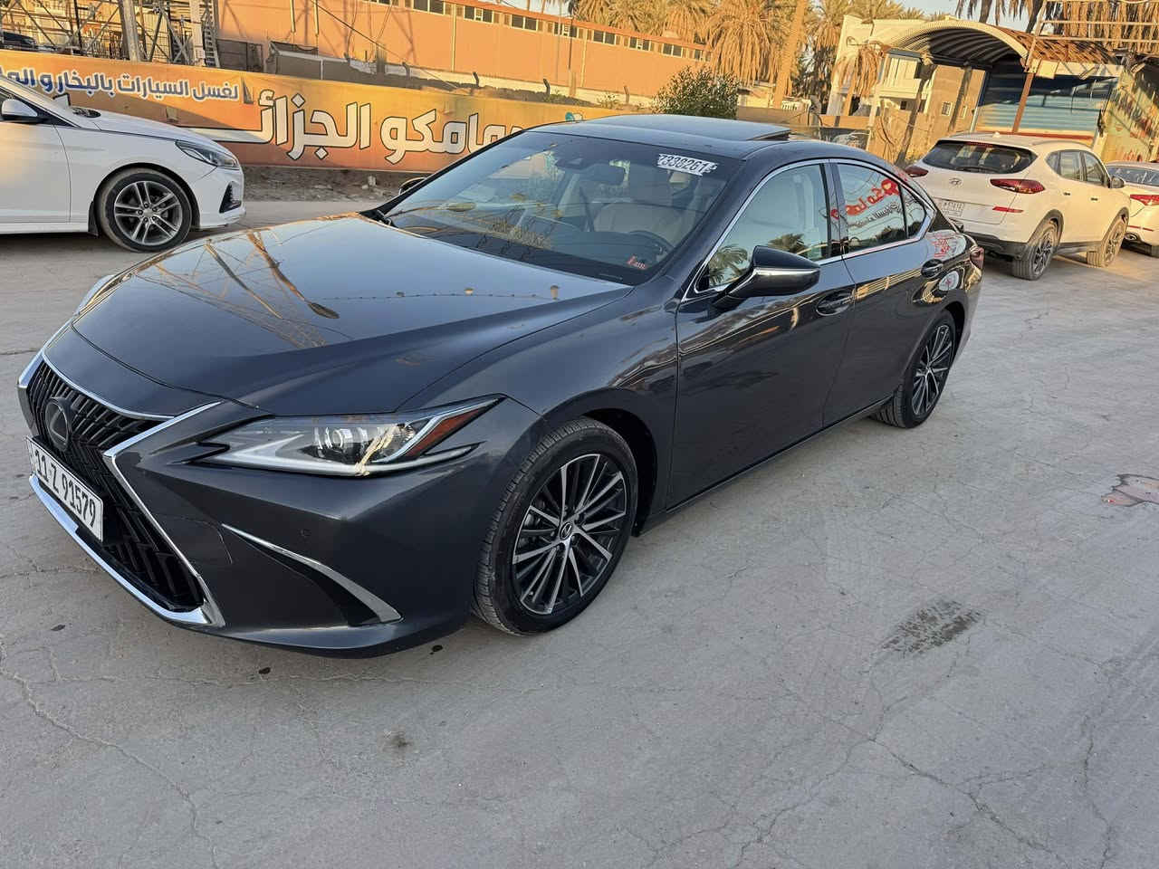 السلام عليكم لكزس es 300h 2024 رقم بغداد حادث جاملغ وبنيد صبغ ماشيه اقل ٣٠ سعر مناسب 
***********
