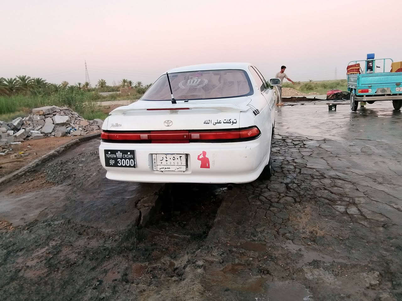 سلام عليكم مارك نفخ موديل 94كفاله من الكص والضربه رقم نكليزي انبار مشروع وطني بسمي بس سنويه صاقطه صارله شهرين مكينه وكير حاويه حداديه تخم تاير جديد مكاني نجف ابو صخير السعر 57وبيه مجال للاستفسار اتص عل رقم***********
