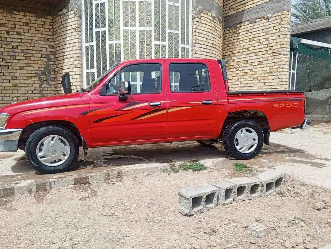 كفالة عامة بس الجاملغ بي صبغ مكفولة من ضربة وطخه كير ومكينة بالنايلون ب90 وبيها مجال مكاني واسط رقمها بغداد تحويل ثاني يوم
***********
