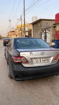 من رخصة اخوي الادمن عندي سياره كورلا 2009 لون اسود وجانت منشوره للبيع ...