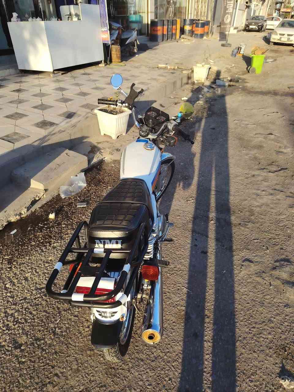 ٤ كير نامة شلامجة اصولي الدراجة تعمير شاصي وغراض شلامجة الدراجة كفالة 900 وبيهه مجال النجف كوفة
***********
