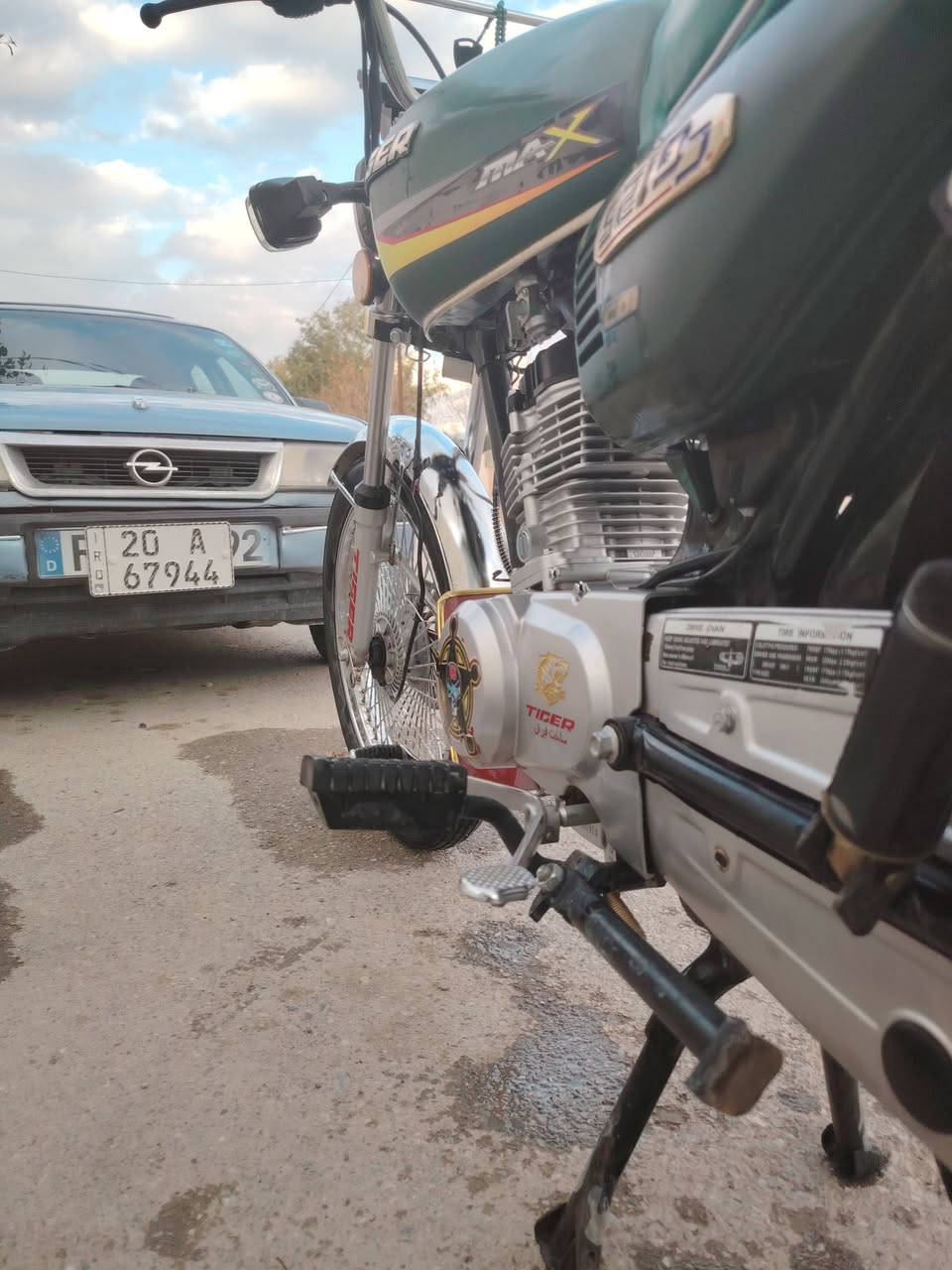 دراجه تايكر موديل 2025 جديد المحرك ع وضع لبلاد.. سعر 650 قفل مكاني جلولاء/الجماهير للتواصل ***********
