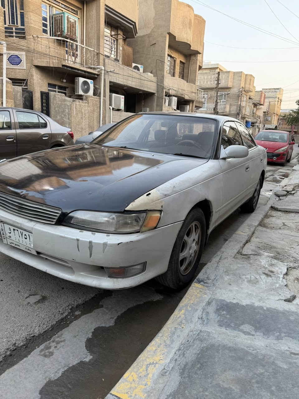 مارك 2 موديل 92 نفخ للبيع
السياره موضحه نظافتها بالصور 
ماشيه 270 الف تقريبا 
محرك 2 و 600 
مكفوله من الكص ونقل الجثه والحادث ( سيارة بيت) 
السعر 42 ورقه وبيها مجال
للاستفسار خاص او على الرقم ***********
المكان / بغداد ناحيه الكرخ
