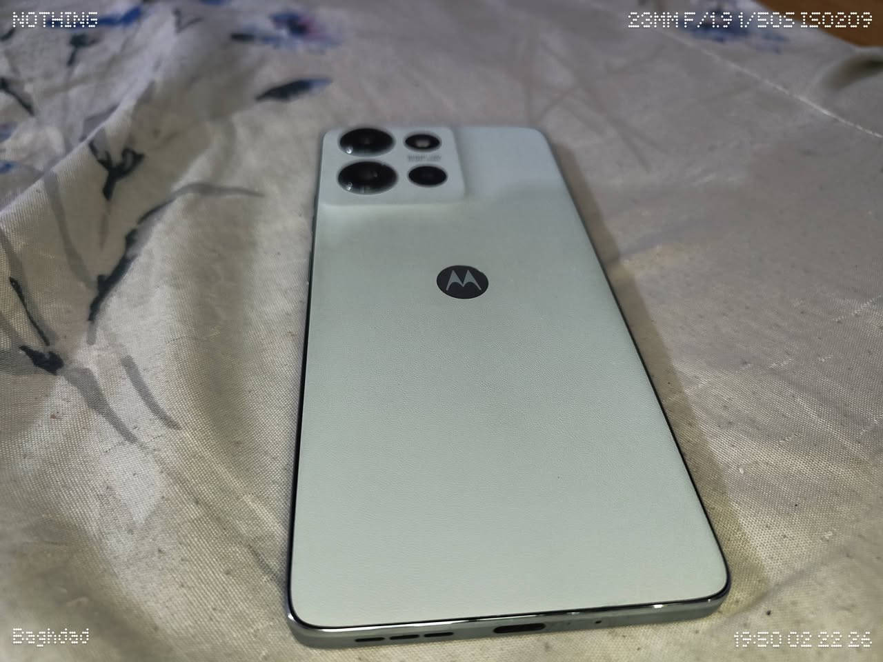 سعره 200 قفل قفل قفل سعر الجديد 450 وهو جديد اصلا توصيل موجود!
موتورلا G75 5G يلمع لمع بعده نضيف حيل 
 يدعم شريحة الكتونية Esim ومضاد ماء وغبار وصدمات شهادة عسكرية MIL-STD-810H compliant IP68

الجديد سعره 450 واكثر 

المعالج ثماني النواة 3 Snapdragon 6 Gen تكنولوجيا 4 نانو

التخزين / الرام : 256 جيجا مع 8 جيجا رام

الكاميرا خلفية مزدوجة 850 م. ب. / امامية 16 م.ب.

الشاشة : 6.78 بوصة بدقة FHD+ بها ثقب صغير

نظام التشغيل اندرويد 14

البطارية: 5000 مللي أمبير

_________

مكاني بغداد الدورة

رقمي ***********

توصيل موجود
