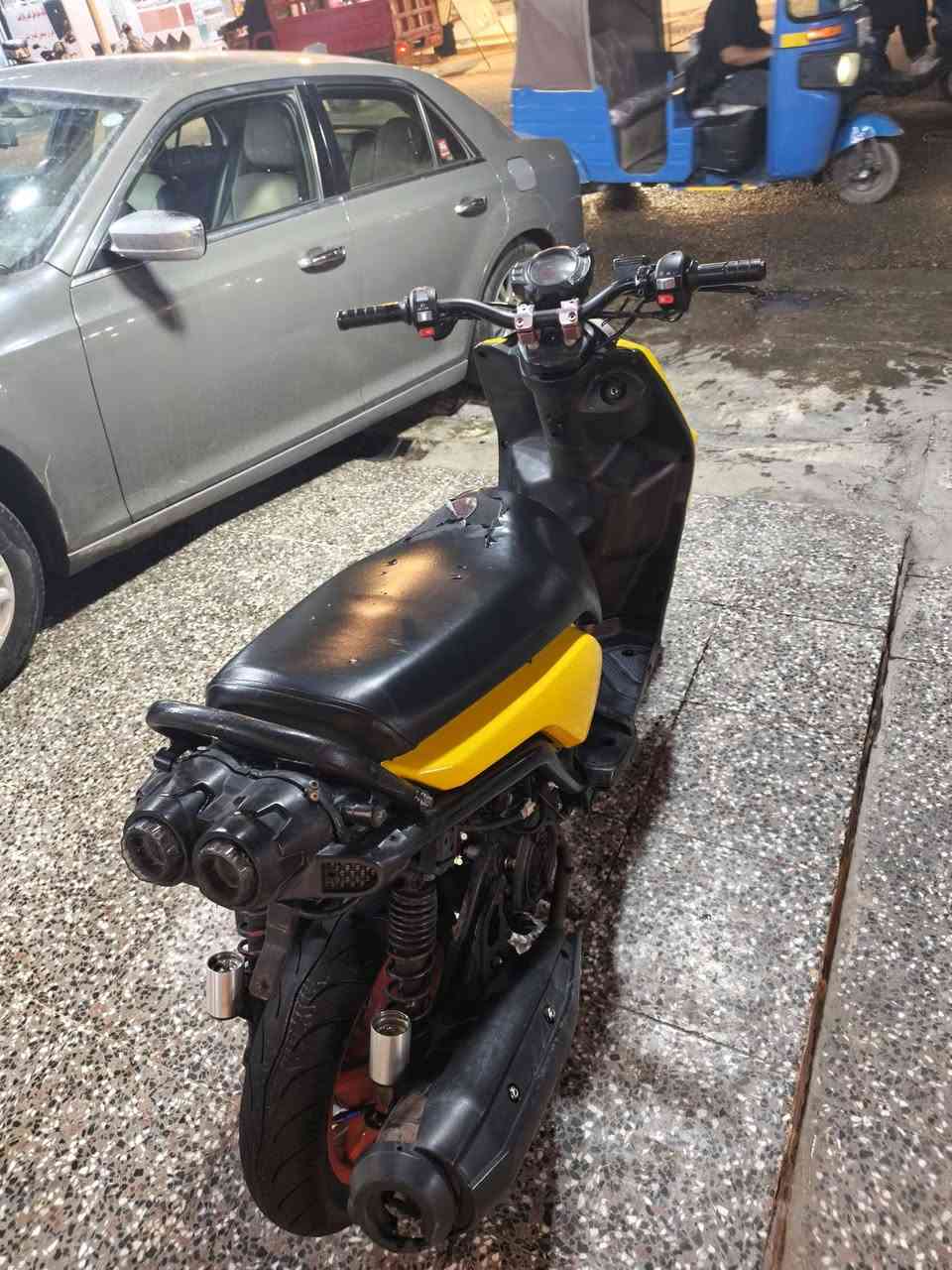 سلام عليكم 🍋
سكنس جبليه 🛵
دراجه حلوه ومرتبه 
مكينه ناعمه لا تبخير ولا تنقيص
كهربائيات كلها شغاله 💡
لون مميز 
كلجات رياضي
معدل 120
زوج تاير جديد
دراجه نكره سلف بكل وقت 
عليها ادامه عامه قبل يومين من بلك وكلجات ونوزل وجويتر وباتري🔋 ودهن LIQUI MOLY 
سعرها 950 🔐
مكاني ميسان مغربه .... 

*********** 📞
