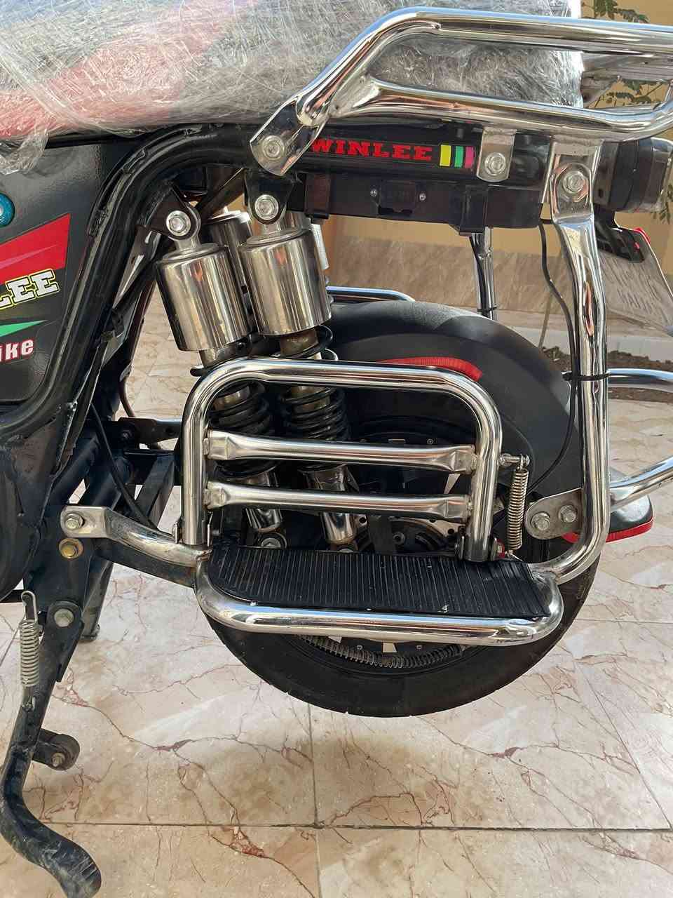 دراجة نوع هارلي شحن للبيع موديل 2025 عدد البطاريات 6 دبل 32 امبير شرط الفحص الدراجة ماشية 5 الالف فقط مكاني ديالى بعقوبة بهرز للاستفسار الاتصال على الرقم ***********
