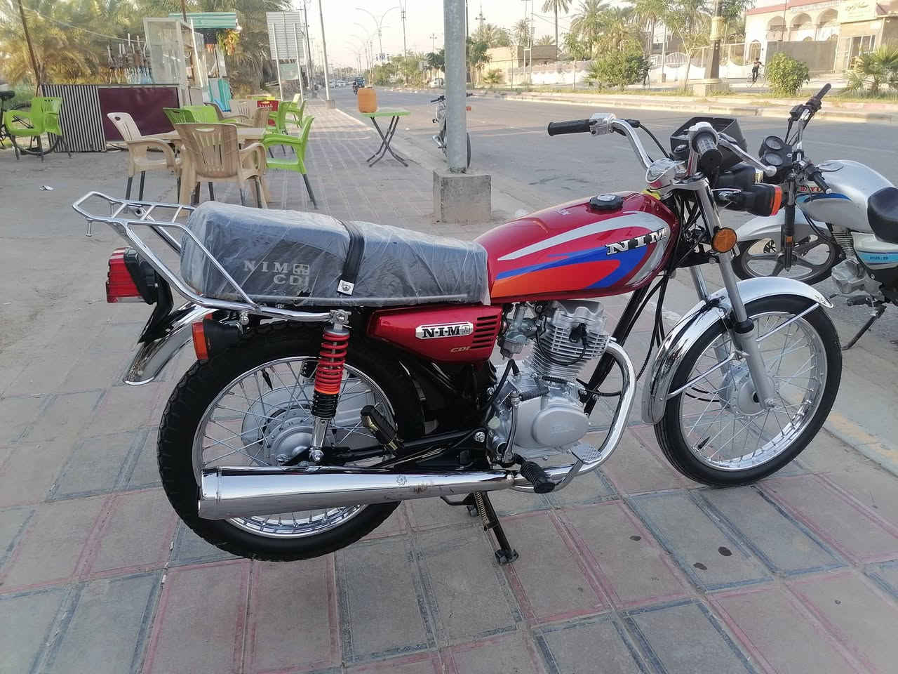 دراجه مديل2027 صار شهر طالعه من المعرض مكاني كربلاء طوريج سعر750 وبيه مجال قليل ***********
