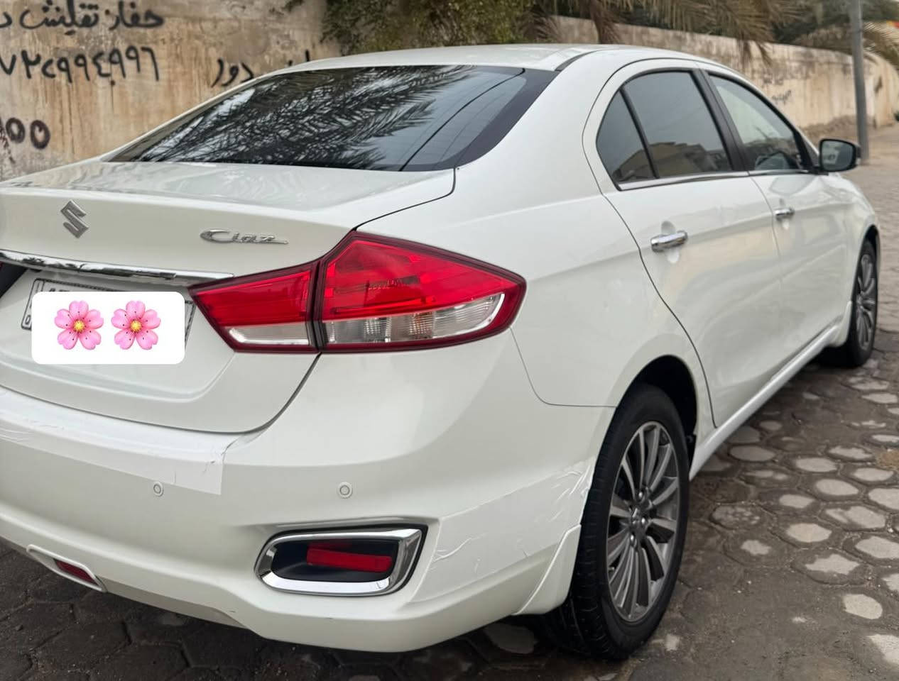 السلام عليكم 💐

للبيع ساوزوكي سياز موديل 2023 

استلام شركة حكوميه 

السياره مطلوبة للمصرف واني اكمل الاقساط 

اسوي وكالة عامه للمشتري 

ماشيه 64  كيلو 

السيارة جديدة ما بيه نقص 

المواصفات سياره معروفه 

السعر 118 $ وبيه مجال 

للاتصال : 📞
***********

مكان السيارة ميسان ورقمها ميسان  💐💐💐
