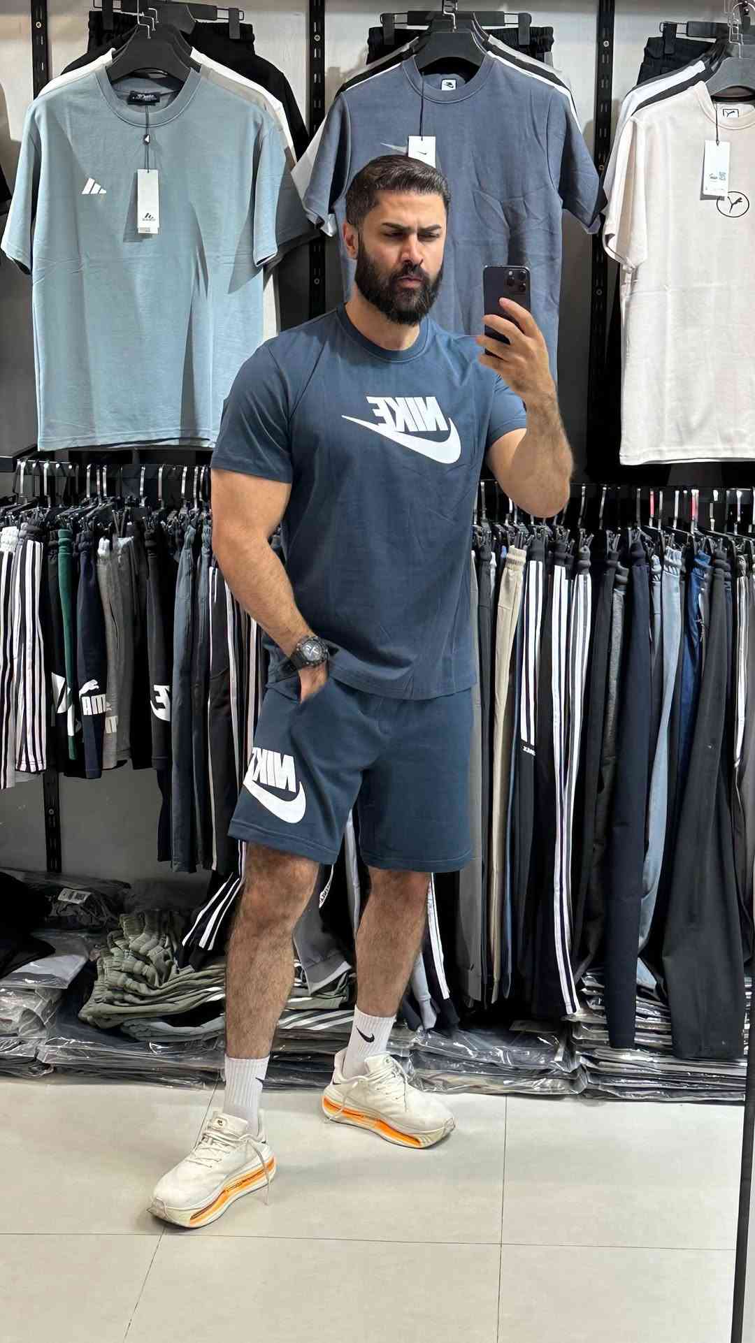 تراك شورت نايك الخامة قطن مقاسات s m L xl Xxl  للطلب والاستفسار ***********
