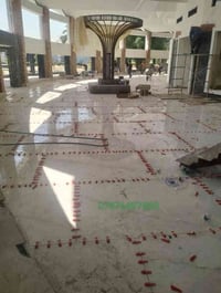 خلفه سرميك ومرمر شغل درجه أوله تسليم مهندس موجود كادر كامل متواجد في ب...