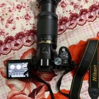 نيكون ٥٣٠٠ • عدسه ١٨-٥٥ • زوم ٧٥-٣٠٠