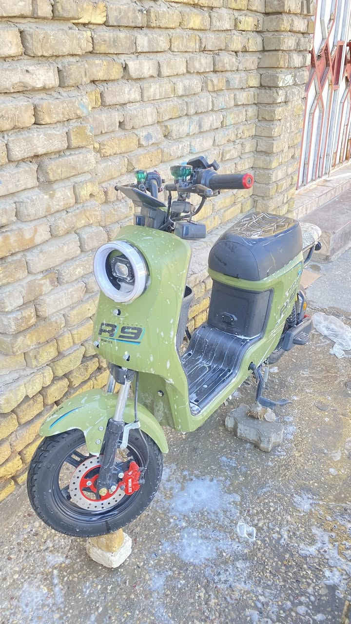 السلام عليكم
دراجه شحن R9 لبيع نضيفه كلش 
خمس بطاريات نوع ولي 
شرط الفحص كفاله ما تعوبه ابد 
بيه مكاتبه مال مجمع الكرار 
بصمتين وسويجين
مكاني الناصريه حي التضحيه
الرقم 0711431134


**إذا كنت صاحب هذا الإعلان وتريد حذفه لأي سبب، رجاءا أرسل رسالة إلى الدعم الفني**