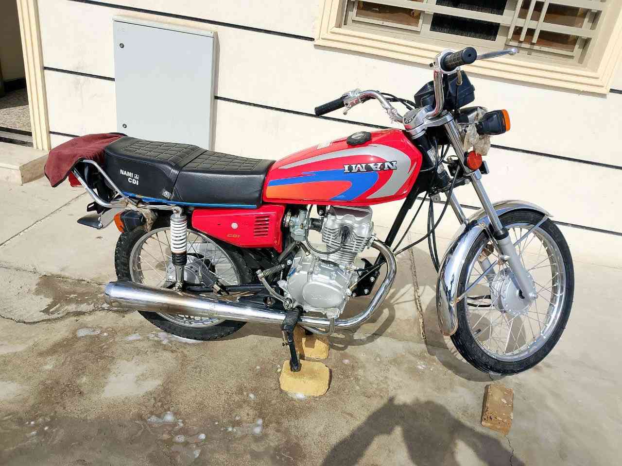 اسلام عليكم دراجة البيع ابلاد مو تعمير بيدي مطلعة من الوكيل من سيد جعفر بس وصل كلة على ابلاد ابلك ما مبدل السعر واحد ومية *********** ميسان الجمعيات
