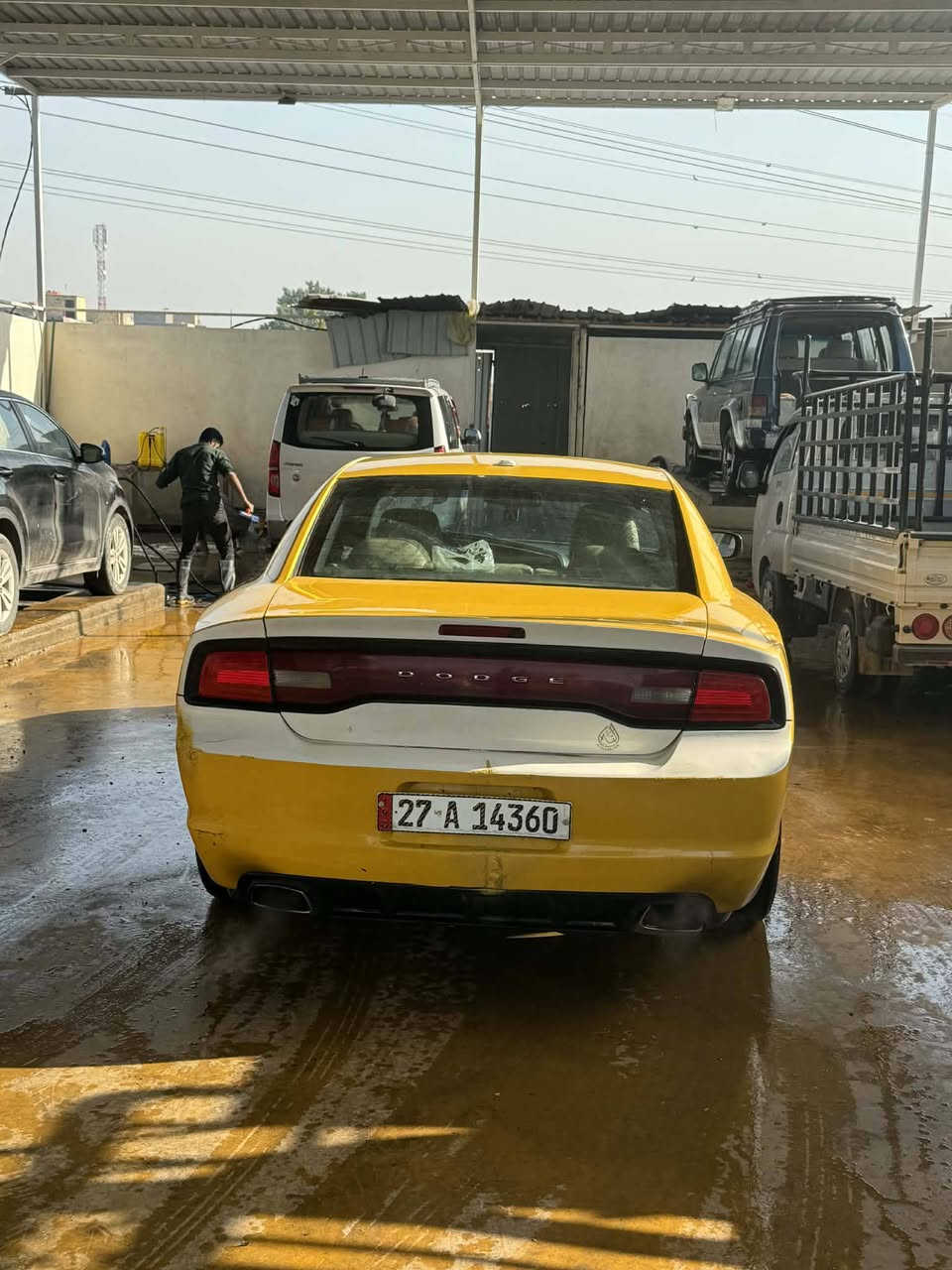 سلام عليك جارجر 2012ضربته  جاملغ وبنيد فقط حداديه امامي خلفي جديد تخم تأير جديد  السعر 135ب مجال حك الجيه ***********
