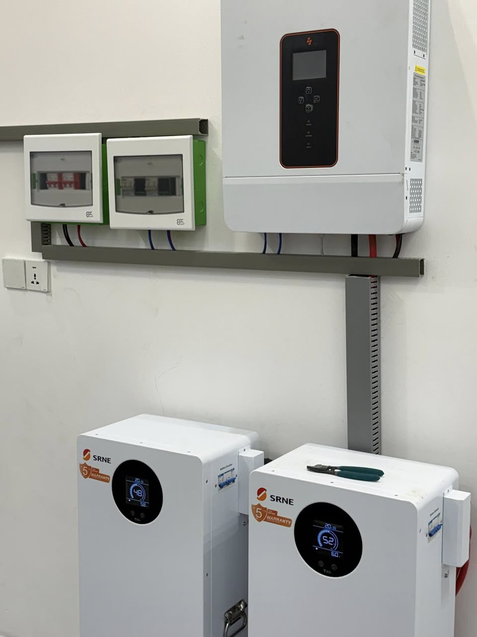 نيو سولار لمنظومات الطاقه الشمسيه 

للخدمات والطاقه الشمسيه
محطه واحده لبيع مواد الطاقه الشمسيه
محطه واحده لتجهيز مشروعك

كوادر هندسيه متخصصه   في مجال تصميم وتنفيذ وتجهيز منظومات الطاقة الشمسية في العراق وفي تقديم حلول طاقة شمسية متميزة.

المهندس مؤيد الباوي 
***********
مركز المبيعات
***********
***********

الصيانه والخدمات 
المهندس ازاد الجاف
‏‭+٩٦٤ ٧٧١ ٥٤٤ ٤٤٣٥‬
‭
