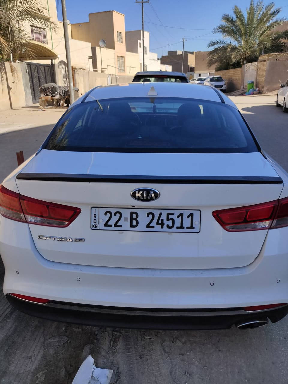 سلام عليكم
كيا اوبتما  2018 وارد امريكي

محرك 2400gdi
السيارة نضيفة ومرتبه
ماشيه 82ml
محرك كير حدادية تبريد تدفئة تخم تايرات
السيارة رقم اربيل 
حادثها مرفق بصور

السعر 132 وبيها مجال

للاتصال ***********
