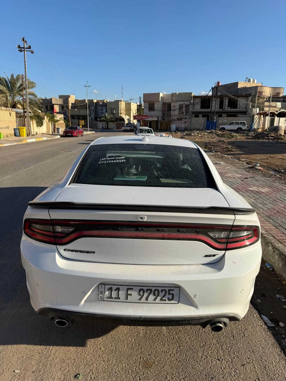 السلام عليكم
دوج جارجر جي تي GT  2023 
اصل تو ويل
ماشية 11 ميل مرقم بغداد باسمي مكاني كربلاء 
السعر 295 
***********
*********** كربلاء, العراق
