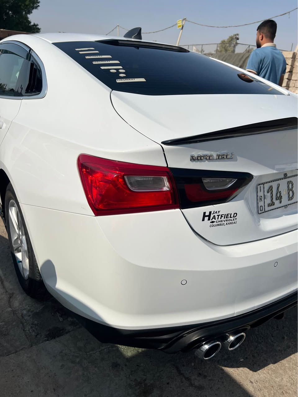 شفروليه ماليبو (موديل 2023)🔥🔥🤍
بيع او مراوس بسياره عاليه ✅

✈️ محرك 1500 توربو
⚡️ بصمة تشغيل + أبواب وجنطة بصمة
💡 لدات أمامية نهارية + بك لايت Led
♨️ كشنات تدفئة + كهرباء
🌬️ تبريد مناخين منفصل SYNC
📲 شاشة تدعم Android Auto/CarPlay
📌 خرائط GPS
🕹️ فول تحكمات ستيرن
🚘 كروز مثبت سرعة
⚡️ هاند بريك بصمة
📺 شاشة ضبط وأعطال بالدشبول
🔌 منافذ USB / 12V / Type C
🛑 Auto Hold + مانع انزلاق
🚨 حساس ضغط الإطارات
🛞 4 دسك ABS
🎯 دفيوزر خلفي + دوسات + لحية مشدودة (سستم كامل)
🔧 حدادة بلد بالچيس / محرك خرسة (ما ينسمع)
🛞 تخم تاير جديد
📸 صور الحادث موجودة (ضرر فقط بنيد + دعامية مبدلات وكالة)
🧾 السيارة باسم معوقين مع وكالة موجودة

السعر: 130 $ وبيها مجال 
مكان تواجد السيارة: البصرة / أبي الخصيب
رقم صاحب السيارة: *********** – ***********

#ماليبو
#شفروليه_ماليبو
#شفروليه
#ماليبو2023
#سيارات_البصرة ابو الخصيب, البصرة
