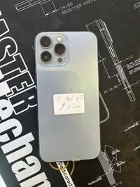 ايفون 13 pro max الذاكره 256   البطاريه 80‎%‎   اللون البحري المميز   ...