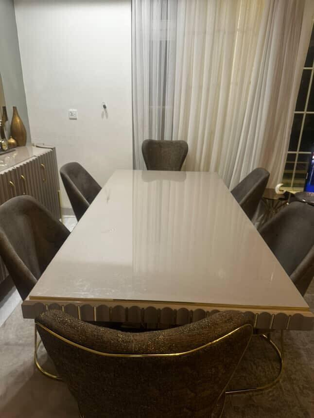 تاقم نانخواردن
مێز و ٦ کورسی و کونسوڵ
مارکەی دیوان
زۆر تازە و شاز 
١٩ گەڵای پێدراوە
لە سلیمانی
بۆ نرخی ئیستای نامە بنیرە


**إذا كنت صاحب هذا الإعلان وتريد حذفه لأي سبب، رجاءا أرسل رسالة إلى الدعم الفني**