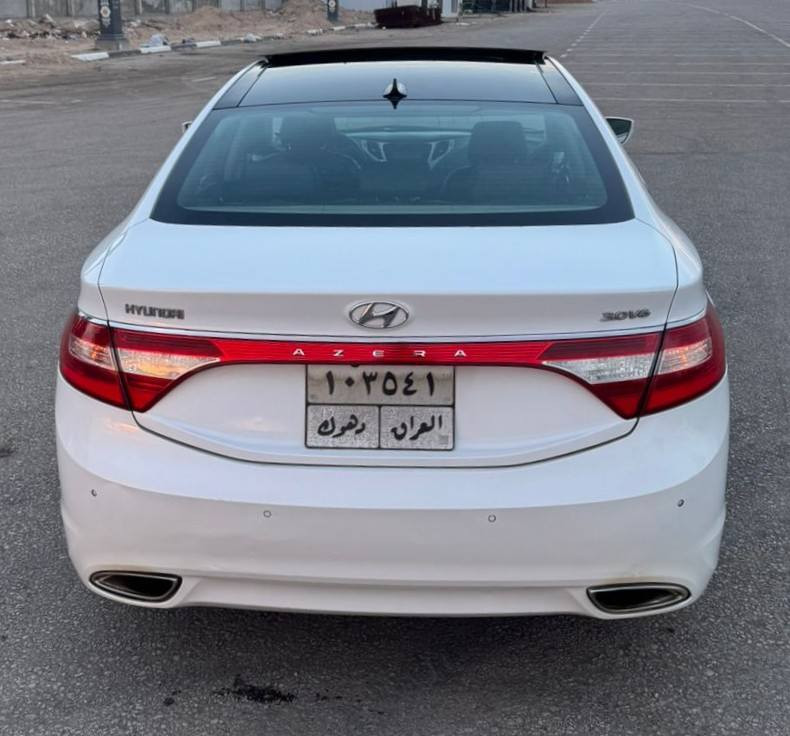 السعر 133 الاستفسار*********** هونداي ازيرا 2014 خليجي مكفولة كفاله عامه حته دعاميات مكفولات فول مواصفات بنرلمه فتحتين شاشه تحم ستيرن كامره  كشنات كهرباء تبريد تدفهه بل كشنات لايت زنون بلاد كشنات جلد رادار امامي جانبيه كهربائيه بصمت تشغيل بصمت ابواب اشاير بل مري مري شفط بردات خلفيه تبريد قطعتين ثلج حداديه تخم تايرمكينه 6 سلندر وكير مكفولات رقم دهوك تريد تحويل تريد وكاله مضمونه مكان السياره كربلاء
