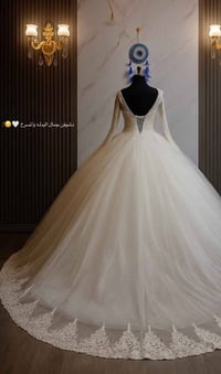 بدلة زفاف • لبسة مرة وحدة • نضافة ١٠٠%