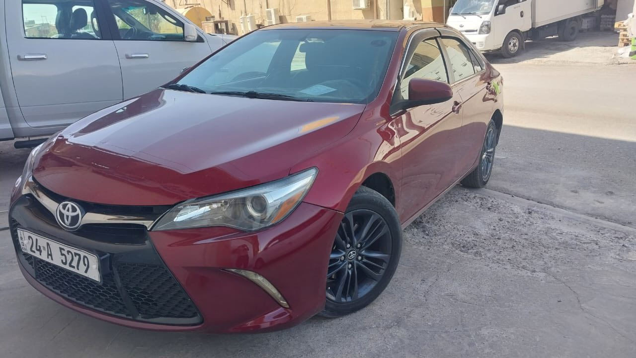 السلام عليكم للبيع كامري ٢٠١٦ se معروفه مواصفاته ميحتاج اذكر كير محرك صدر كهربائيات تبريد كله بلشرط ضررها كلش بسيط السونار مرفق بلمنشور شادلها منظومة غاز السياره مال جناي رقم دهوك سنويه نافذه 2029 السعر المطلوب 155$ وبيها مجال بسيط مكان السياره صلاح الدين العلم رقم صاحبها ***********

